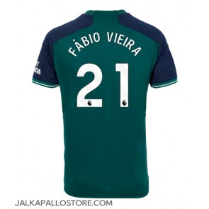 Arsenal Fabio Vieira #21 Kolmaspaita 2023-24 Lyhythihainen